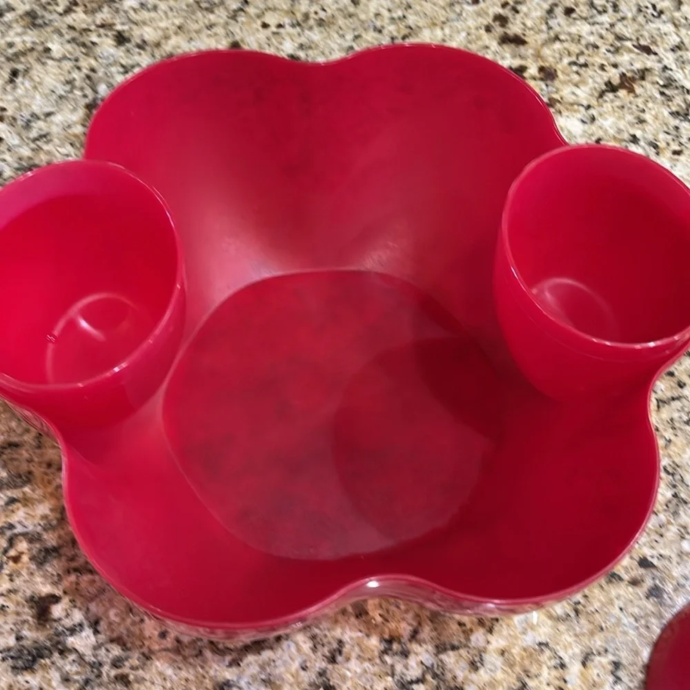 Vintage Tupperware Chip N’ Dip Set